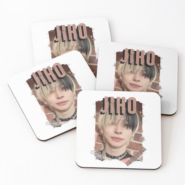 Item preview, AMPERS&ONEe Jiho Global KPOP Boy Group Black and White Collage Digital Art Portrait designed and sold by AJUNICE STUDIO.
