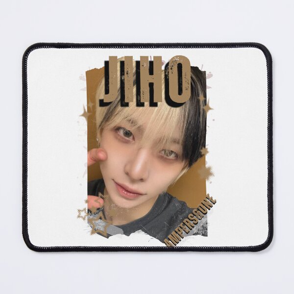 Item preview, AMPERS&ONEe Jiho Global KPOP Boy Group Black and White Collage Digital Art Portrait designed and sold by AJUNICE STUDIO.