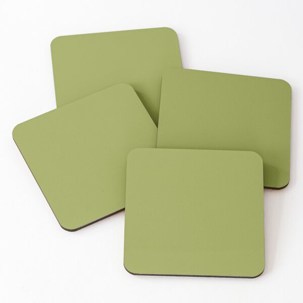 Item preview, Green Solid Color Avocado Sage #939c43 designed and sold by yonni.