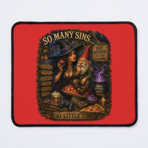 Item preview, So Many Sins So Little Time Vintage Design designed and sold by Alpine-Ink.