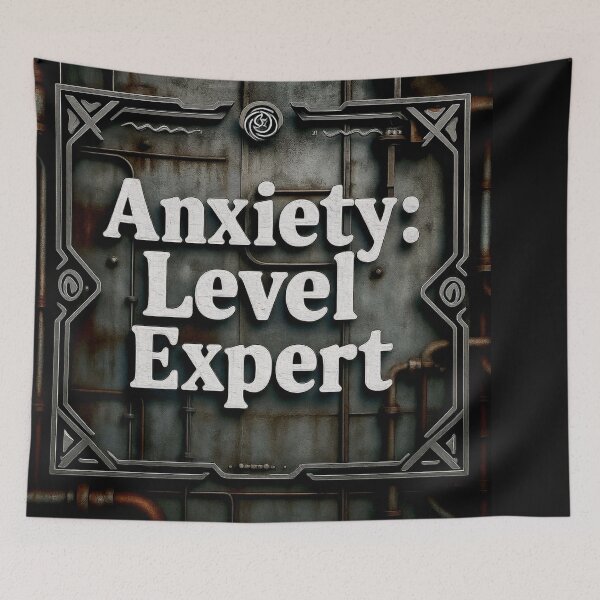 Item preview, Anxiety Level Expert #2 designed and sold by Helios Be. Lavsh.