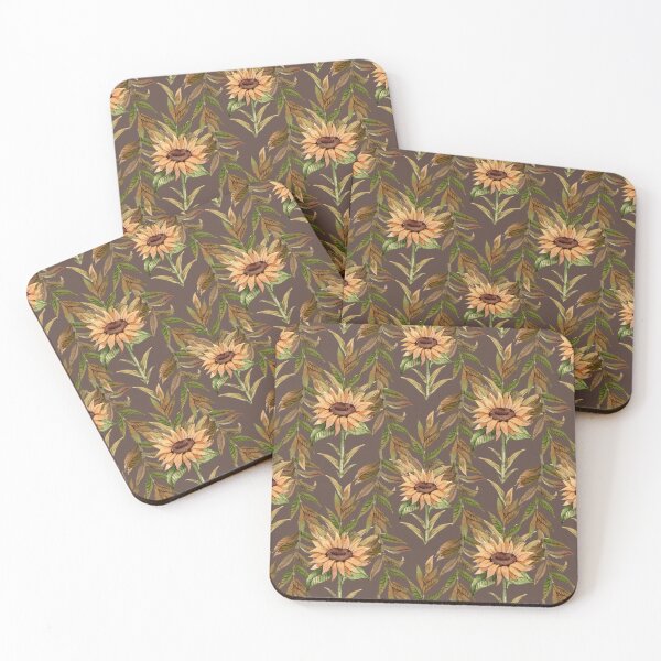 Item preview, Sunflower Seamless Pattern | Autumn Botanical Floral designed and sold by White Rabbit Design .