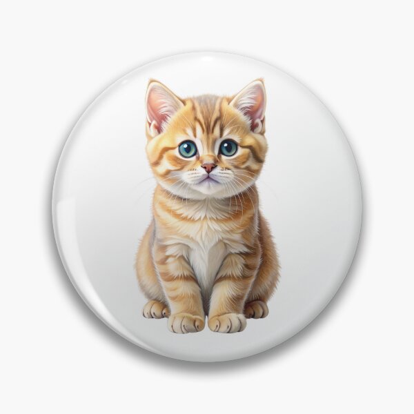 Item preview, Teal-Eyed Golden Tabby Kitten designed and sold by SabraDD.
