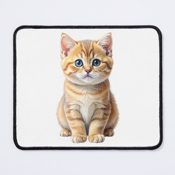 Item preview, Teal-Eyed Golden Tabby Kitten designed and sold by SabraDD.