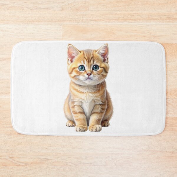 Item preview, Teal-Eyed Golden Tabby Kitten designed and sold by SabraDD.