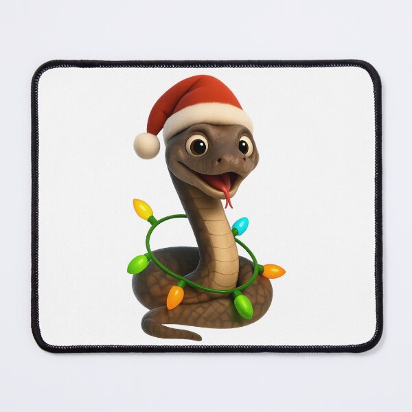 Item preview, Christmas Antiguan Racer Snake designed and sold by Sillytoe.