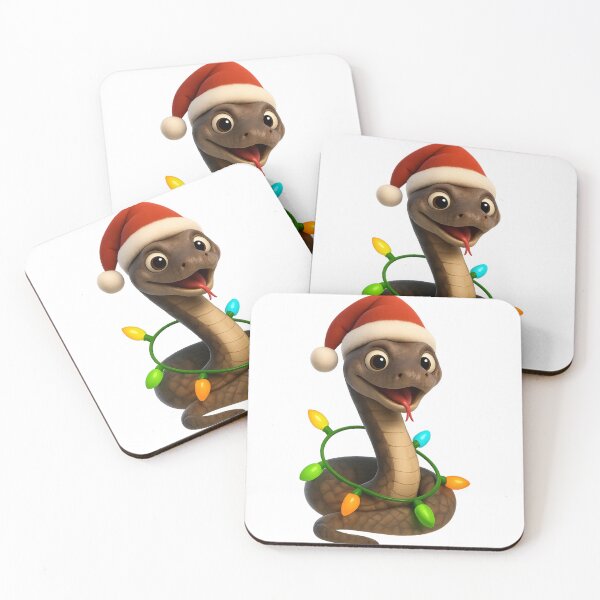 Item preview, Christmas Antiguan Racer Snake designed and sold by Sillytoe.