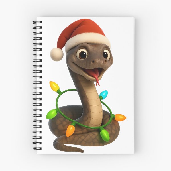 Item preview, Christmas Antiguan Racer Snake designed and sold by Sillytoe.