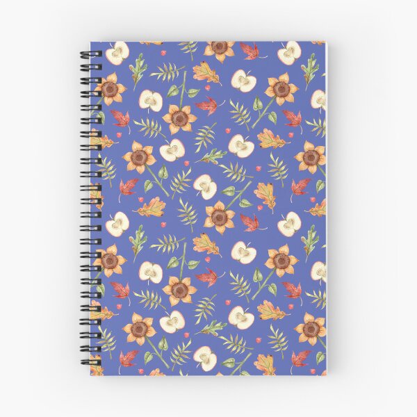 Item preview, Autumn Floral Pattern | Sunflowers Apples & Fall Leaves designed and sold by White Rabbit Design .