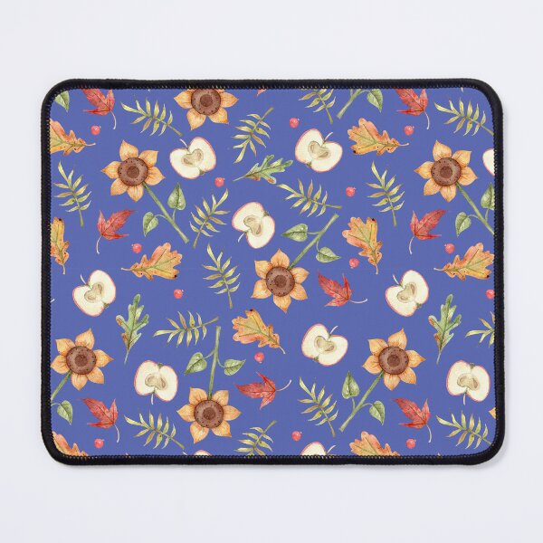 Item preview, Autumn Floral Pattern | Sunflowers Apples & Fall Leaves designed and sold by White Rabbit Design .