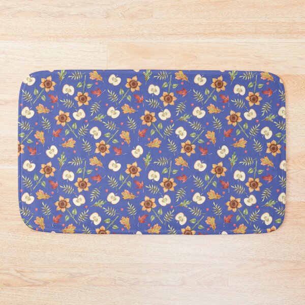 Item preview, Autumn Floral Pattern | Sunflowers Apples & Fall Leaves designed and sold by White Rabbit Design .