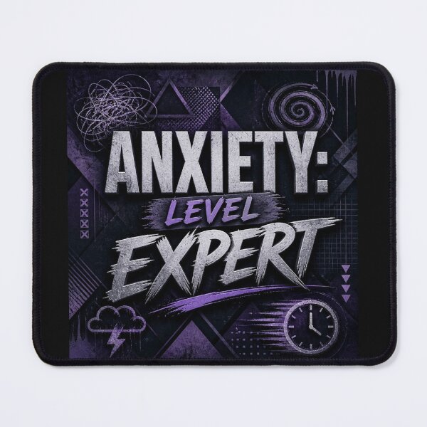 Item preview, Anxiety Level Expert #3 designed and sold by Helios Be. Lavsh.