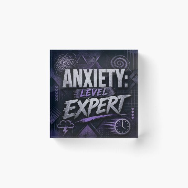 Item preview, Anxiety Level Expert #3 designed and sold by Helios Be. Lavsh.