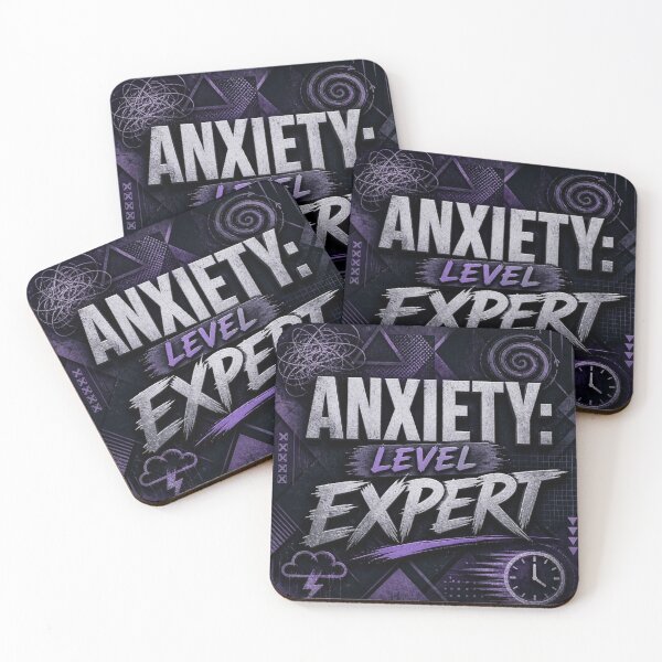 Item preview, Anxiety Level Expert #3 designed and sold by Helios Be. Lavsh.