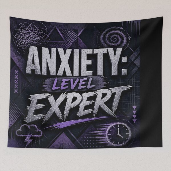 Item preview, Anxiety Level Expert #3 designed and sold by Helios Be. Lavsh.