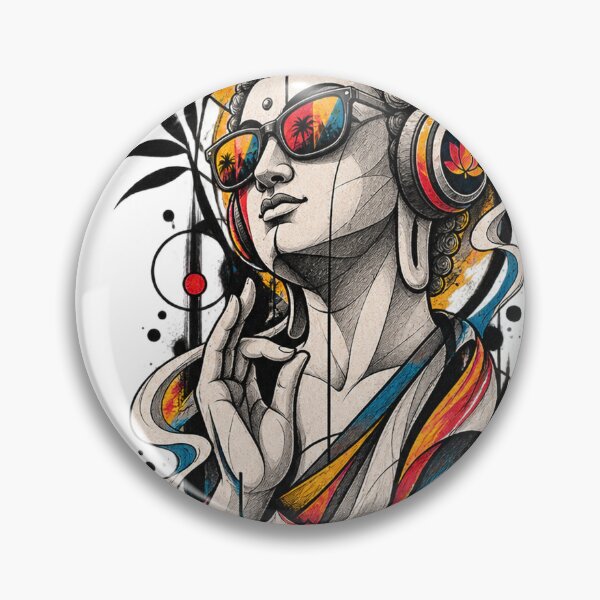 Item preview, Buddha Beats | Meditation Music Street Art designed and sold by ravuh.
