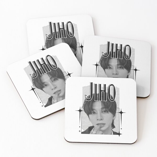 Item preview, AMPERS&ONEe Jiho Global KPOP Boy Group Black and White Collage Digital Art Portrait designed and sold by AJUNICE STUDIO.