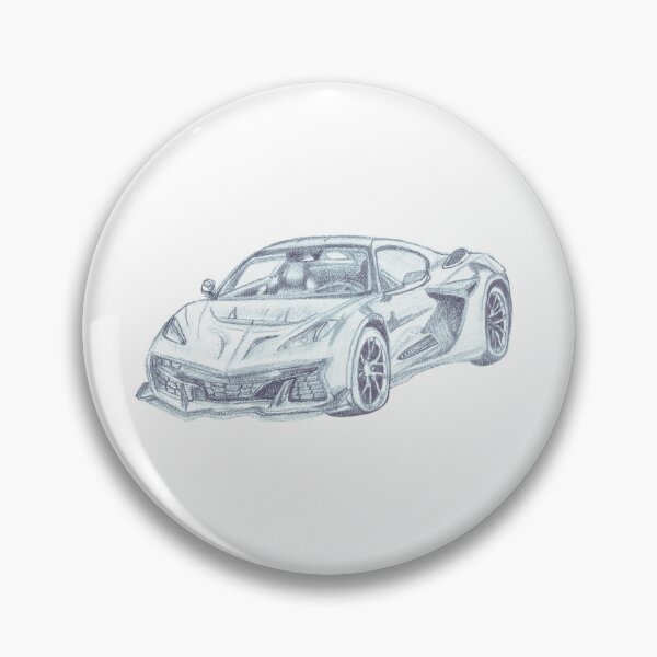Item preview, Hand- Drawn American Sports Car designed and sold by LMRI Design.