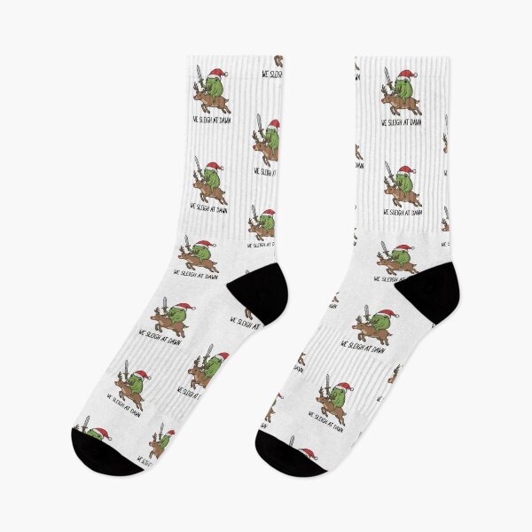 Item preview, We Sleigh At Dawn - Funny Frog & Reindeer designed and sold by Gbriel3.