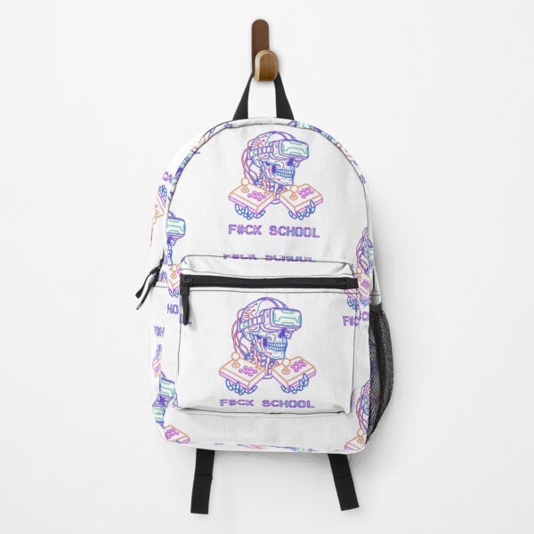 Item preview, Cyberpunk VR Skull Arcade - F#CK SCHOOL designed and sold by questark.