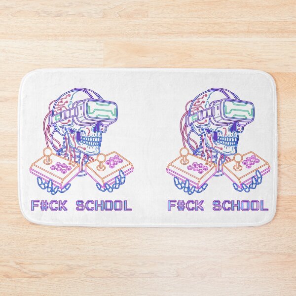 Item preview, Cyberpunk VR Skull Arcade - F#CK SCHOOL designed and sold by questark.