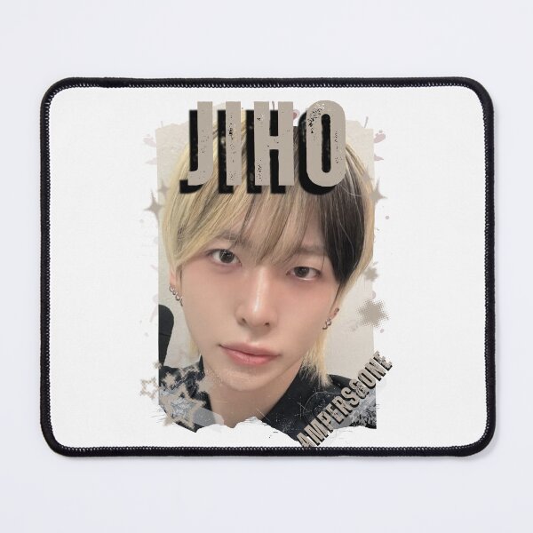 Item preview, AMPERS&ONEe Jiho Global KPOP Boy Group Black and White Collage Digital Art Portrait designed and sold by AJUNICE STUDIO.