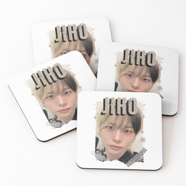 Item preview, AMPERS&ONEe Jiho Global KPOP Boy Group Black and White Collage Digital Art Portrait designed and sold by AJUNICE STUDIO.