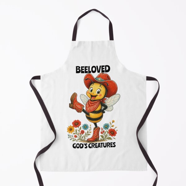 Item preview, BeeLoved God's Creatures Cowboy Bee designed and sold by Rosie's Wildflower Boutique.