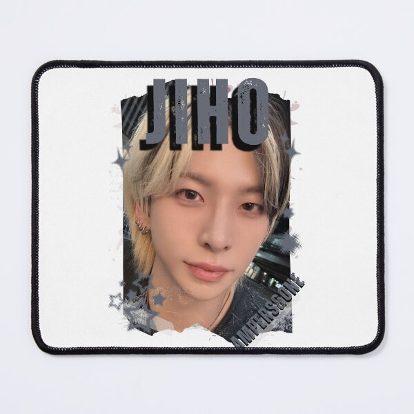 Item preview, AMPERS&ONEe Jiho Global KPOP Boy Group Black and White Collage Digital Art Portrait designed and sold by AJUNICE STUDIO.