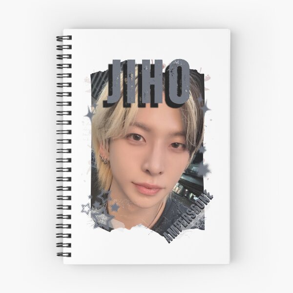 Item preview, AMPERS&ONEe Jiho Global KPOP Boy Group Black and White Collage Digital Art Portrait designed and sold by AJUNICE STUDIO.
