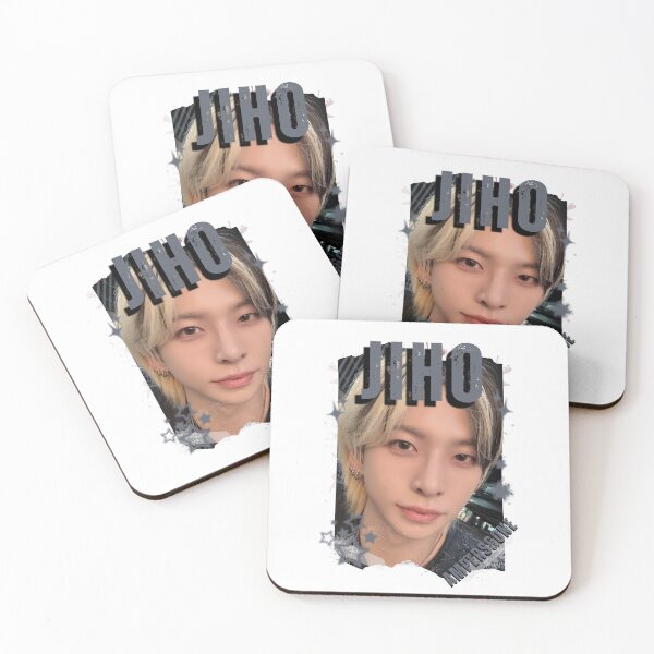 Item preview, AMPERS&ONEe Jiho Global KPOP Boy Group Black and White Collage Digital Art Portrait designed and sold by AJUNICE STUDIO.