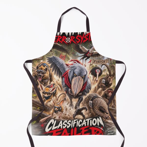 Item preview, Animal Race Streetwear – Animal Error System | Classification Failed Wild Animal Racing Graphic designed and sold by zdzdesigner.