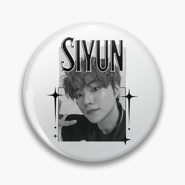 Item preview, AMPERS&ONEe Siyun Global KPOP Boy Group Black and White Collage Digital Art Portrait designed and sold by AJUNICE STUDIO.