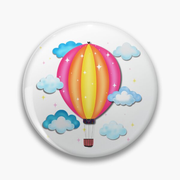 Item preview, Hot Air Balloon designed and sold by NotPrettyinPink.