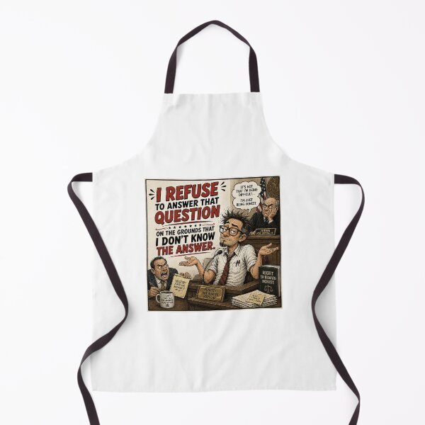 Item preview, Funny I Refuse to Answer That Question Shirt designed and sold by Mad Axle Studios.