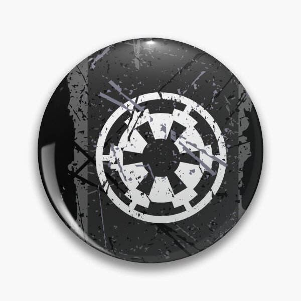 Item preview, Galactic Empire Crest Grunge Banner | Distressed Sci-Fi Emblem designed and sold by Rogue507.