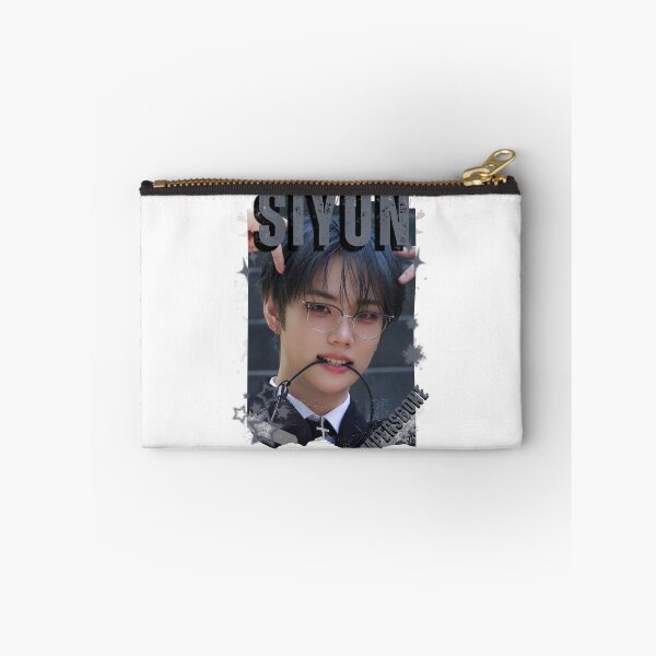 Item preview, AMPERS&ONEe Siyun Global KPOP Boy Group Black and White Collage Digital Art Portrait designed and sold by AJUNICE STUDIO.