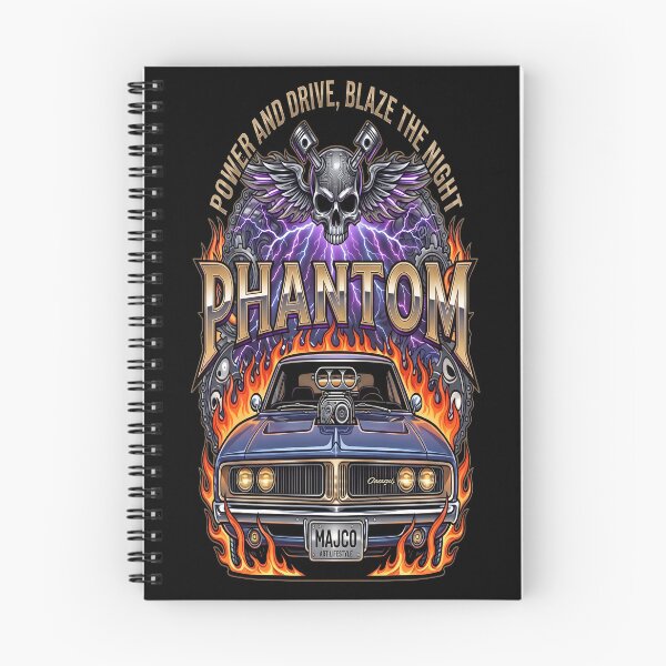 Item preview, PHANTOM Muscle Car Night Blaze designed and sold by MAJCO-ART.