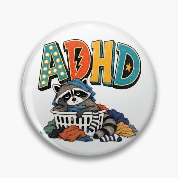 Item preview, ADHD Executive Dysfunction Laundry and chores struggles humor designed and sold by Marti’s Shop Corner.