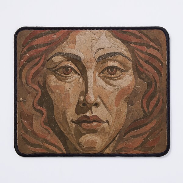 Item preview, Echo of Medusa – Mosaic Portrait designed and sold by zoliartdesign.