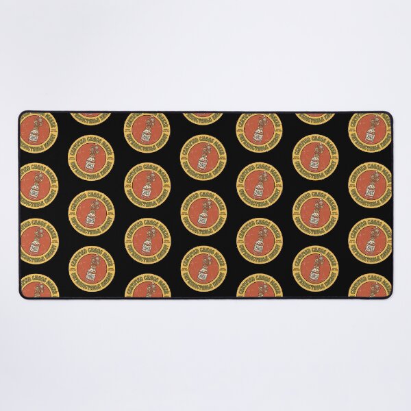 Item preview, Certified Chaos Maker Unpredictable Energy Vintage Badge designed and sold by DuckOddity.