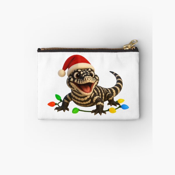Item preview, Christmas Argentine Black and White Tegu Lizard designed and sold by Sillytoe.