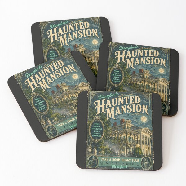 Item preview, Vintage Haunted Mansion Attraction Poster Design designed and sold by Shirts With Pride.