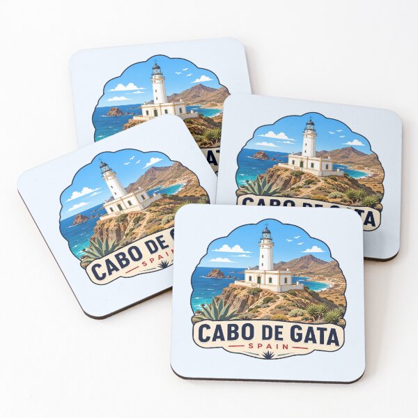 Item preview, Cabo de Gata Lighthouse, Spain designed and sold by Myra365Art.