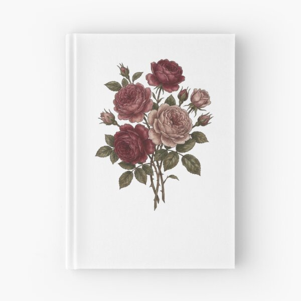 Item preview, Vintage Botanical Red Rose Bouquet – Antique Floral  designed and sold by Gbriel3.