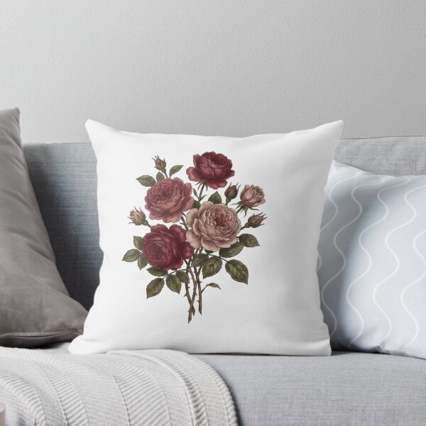 Item preview, Vintage Botanical Red Rose Bouquet – Antique Floral  designed and sold by Gbriel3.