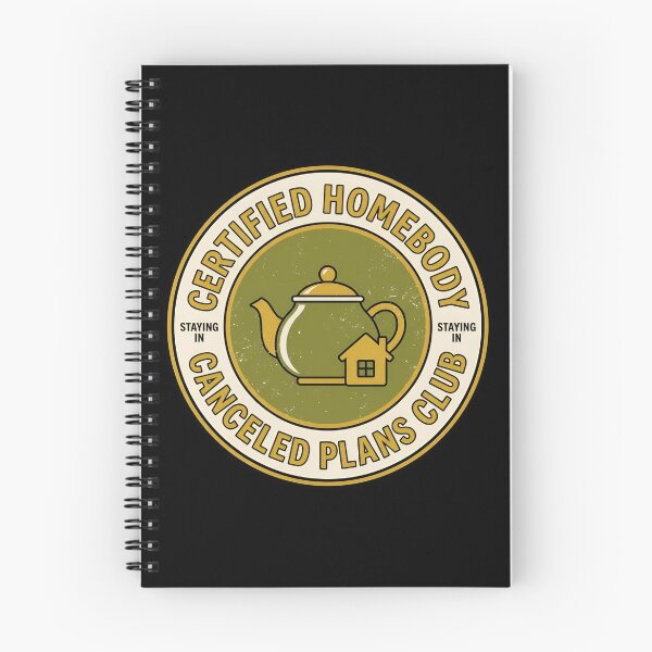 Item preview, Certified Homebody Canceled Plans Club Vintage Badge designed and sold by DuckOddity.