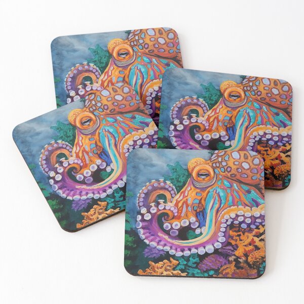 Item preview, "Camouflaged Octopus" designed and sold by Michelle  Krause.