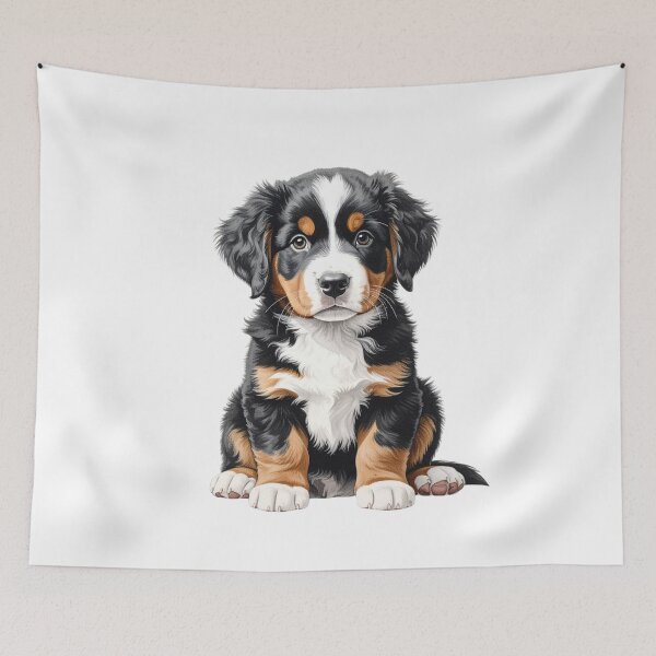 Item preview, Sweet Bernese Mountain Dog Puppy designed and sold by SabraDD.