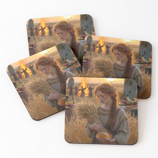Item preview, Harvest Festival - Celtic celebration and wheat offerings designed and sold by NeyhineAngelionShop.